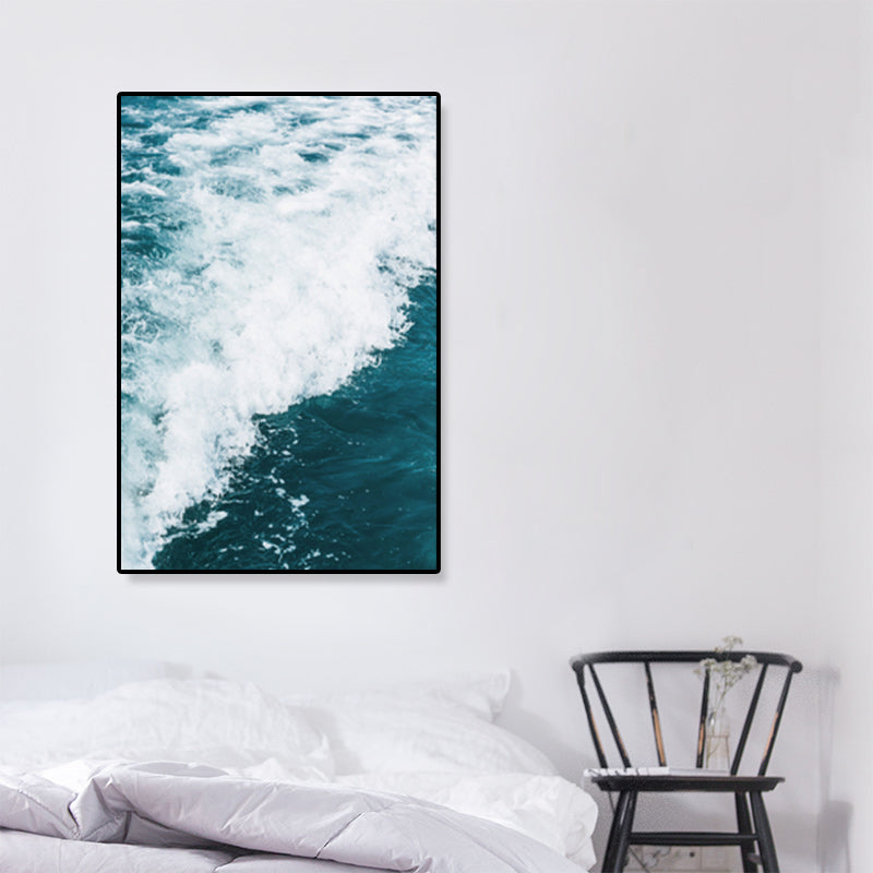 Lisslune | Tropics Natural Landscape Wall Art Living Room Canvas Print in Dark Color, Multiple Sizes