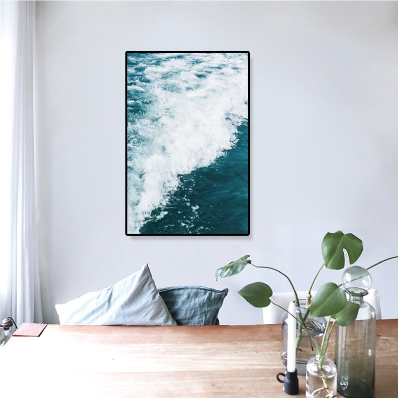 Lisslune | Tropics Natural Landscape Wall Art Living Room Canvas Print in Dark Color, Multiple Sizes
