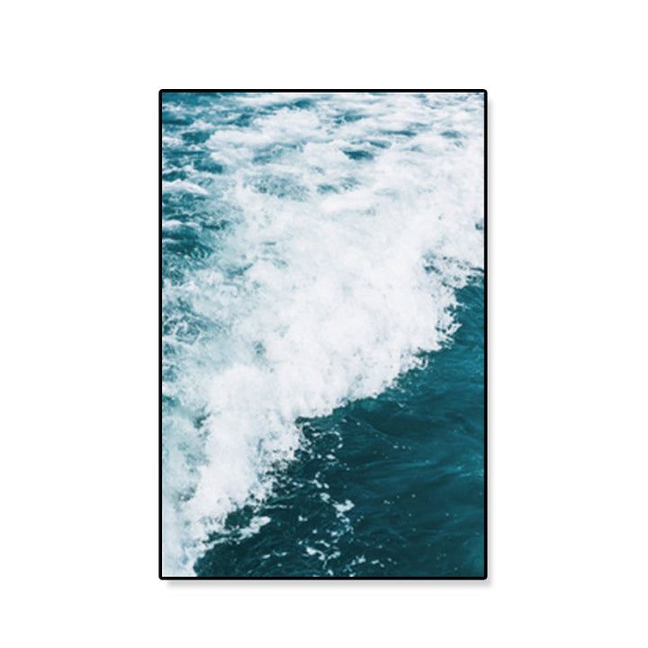 Lisslune | Tropics Natural Landscape Wall Art Living Room Canvas Print in Dark Color, Multiple Sizes