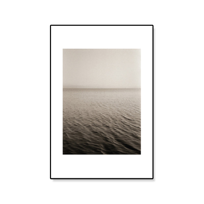 Lisslune | Textured Ocean Surface Wall Art Tropical Canvas Print for Home Decor, Multiple Sizes