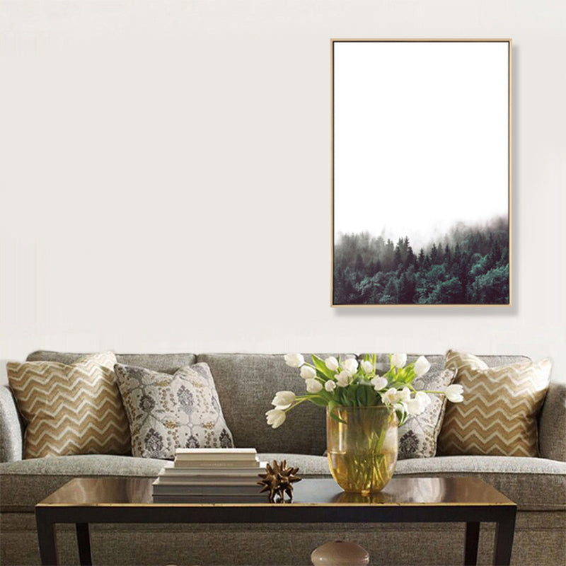 Lisslune | Mysterious Forest Canvas Wall Decoration for Seating Area Photo Landscape Wall Decoration