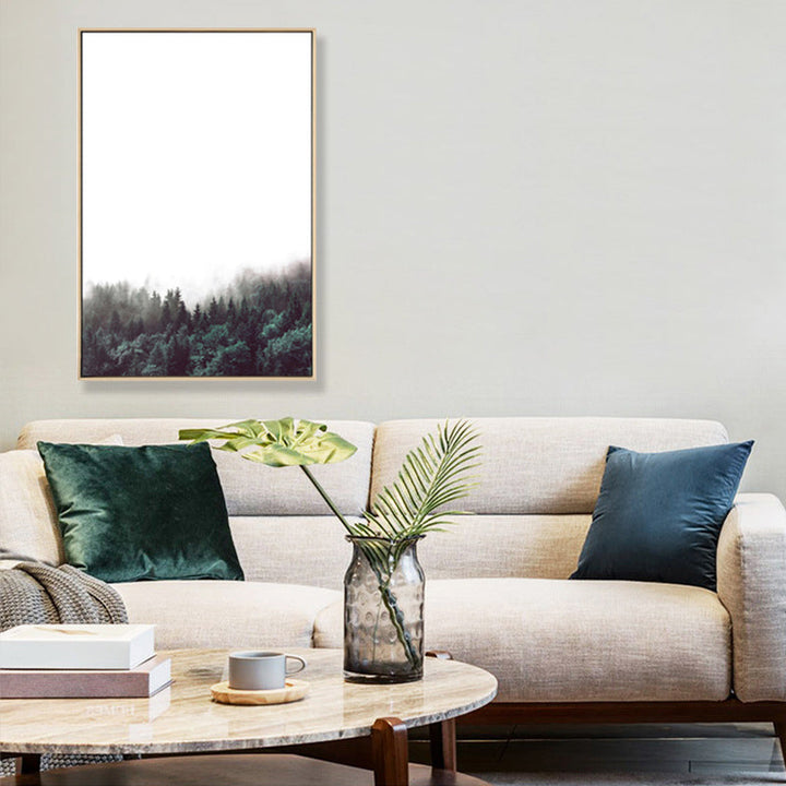 Lisslune | Mysterious Forest Canvas Wall Decoration for Seating Area Photo Landscape Wall Decoration