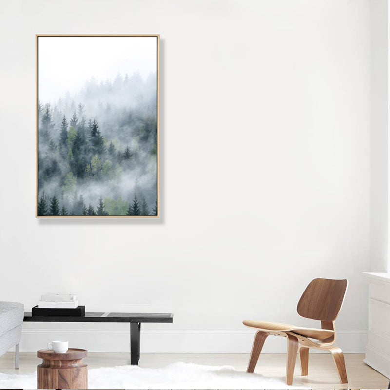 Lisslune | Mysterious Forest Canvas Wall Decoration for Seating Area Photo Landscape Wall Decoration