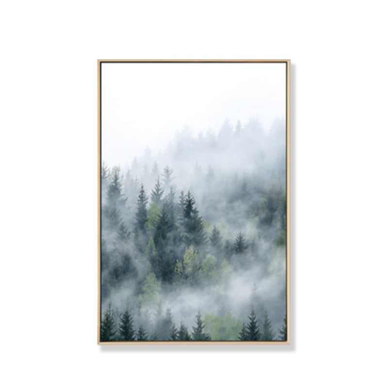 Lisslune | Mysterious Forest Canvas Wall Decoration for Seating Area Photo Landscape Wall Decoration