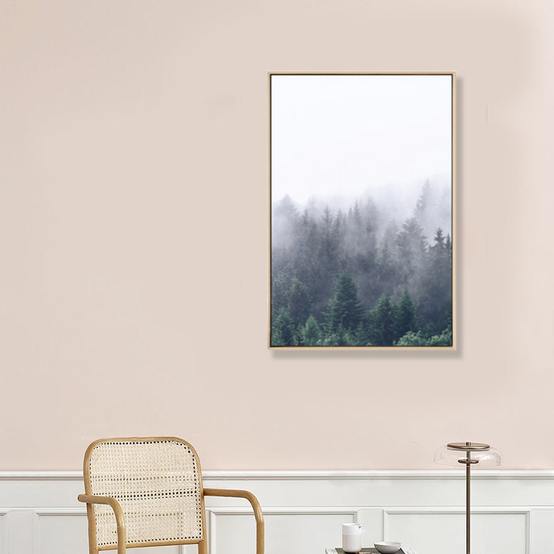 Lisslune | Mysterious Forest Canvas Wall Decoration for Seating Area Photo Landscape Wall Decoration