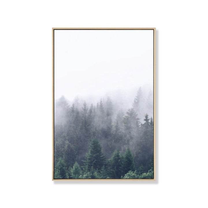 Lisslune | Mysterious Forest Canvas Wall Decoration for Seating Area Photo Landscape Wall Decoration