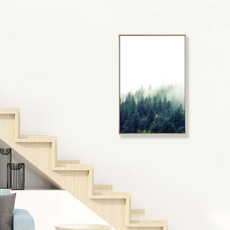 Lisslune | Mysterious Forest Canvas Wall Decoration for Seating Area Photo Landscape Wall Decoration