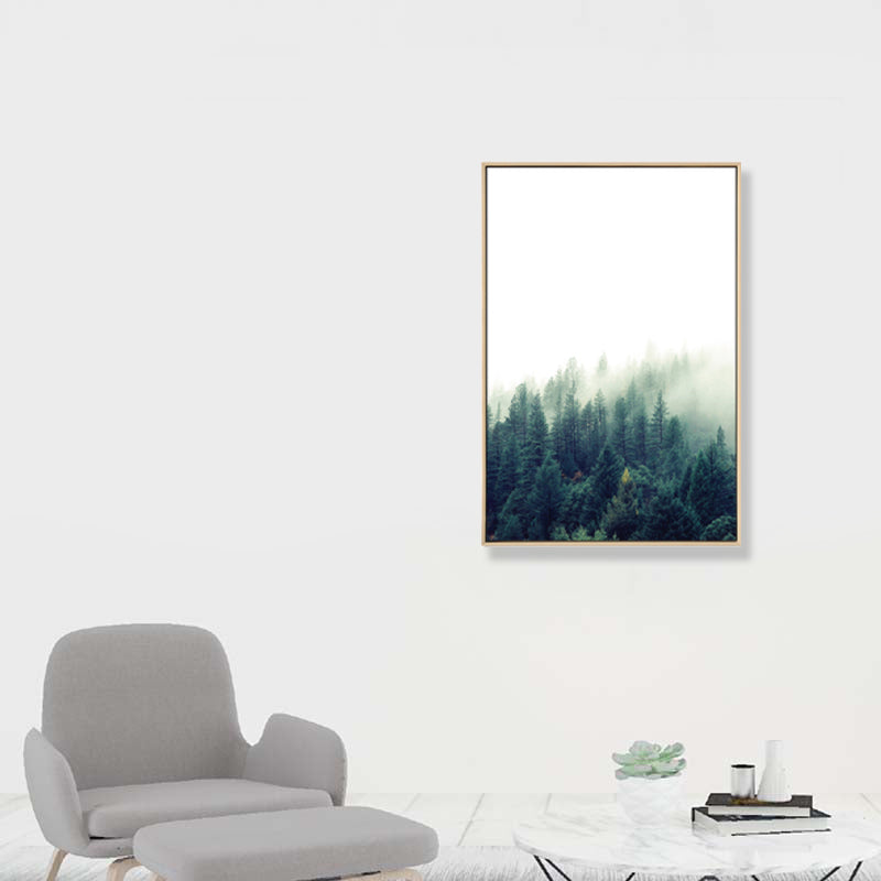 Lisslune | Mysterious Forest Canvas Wall Decoration for Seating Area Photo Landscape Wall Decoration