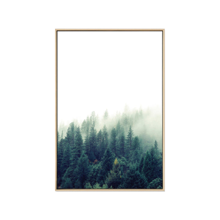 Lisslune | Mysterious Forest Canvas Wall Decoration for Seating Area Photo Landscape Wall Decoration