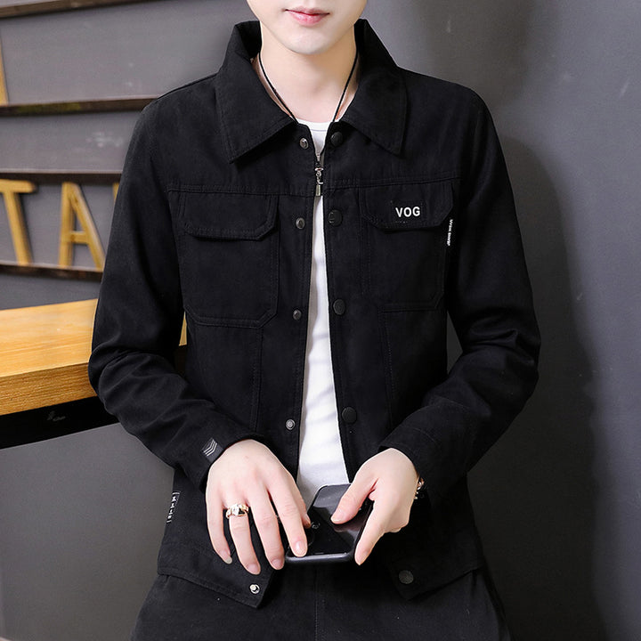 Men's fashionable transitional jacket with practical pockets and stylish accents Lisslune