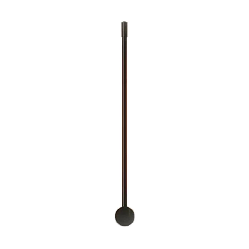 Lisslune | Strip Living Room Wall Sconce Light Metal LED Contemporary Wall Mounted Lamp in Black/Gold
