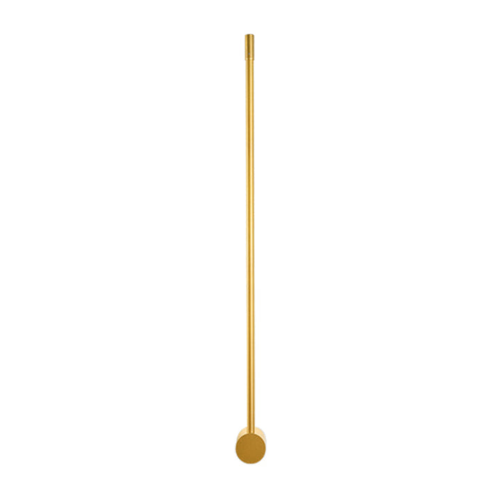 Lisslune | Strip Living Room Wall Sconce Light Metal LED Contemporary Wall Mounted Lamp in Black/Gold