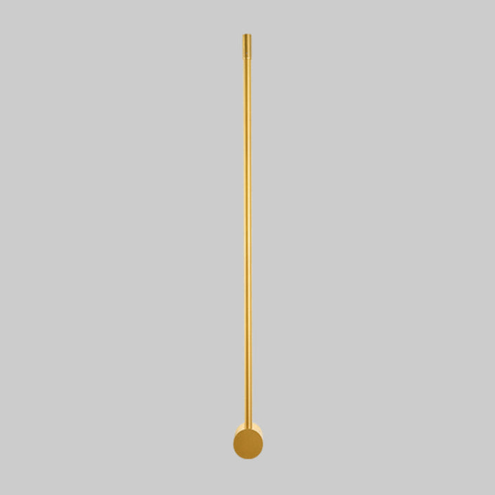 Lisslune | Strip Living Room Wall Sconce Light Metal LED Contemporary Wall Mounted Lamp in Black/Gold