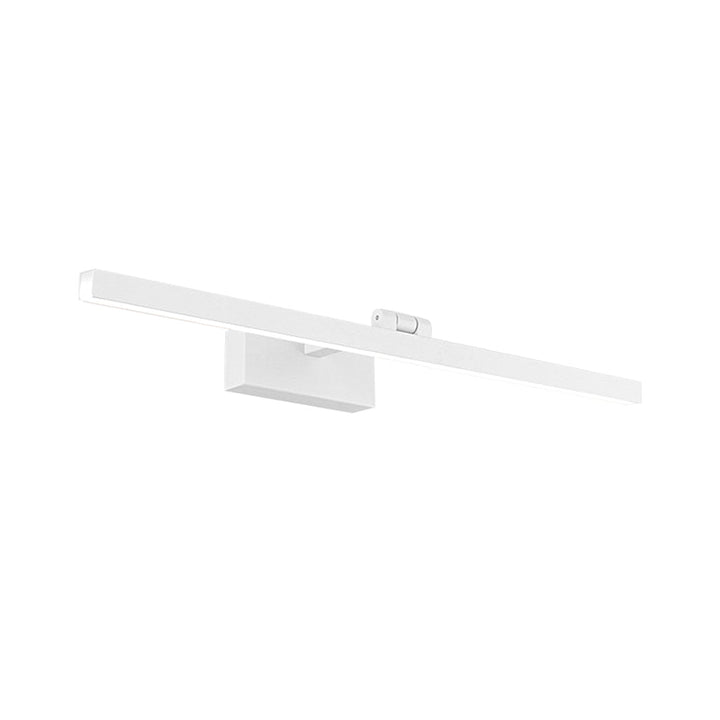 Lisslune | Tubular Vanity Lamp Modernism Metal Black/White Finish LED Wall Lighting Ideas in Warm/White Light for Bathroom