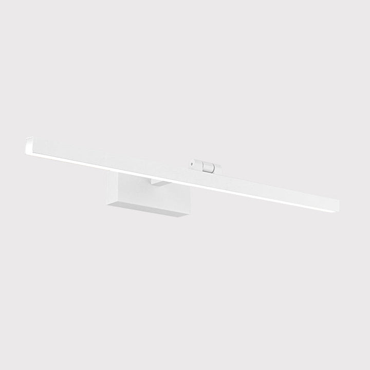 Lisslune | Tubular Vanity Lamp Modernism Metal Black/White Finish LED Wall Lighting Ideas in Warm/White Light for Bathroom
