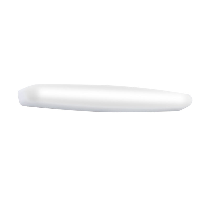 Lisslune | Streamlined Wall Lighting Ideas Simple Acrylic LED White Vanity Wall Lamp in Warm/White Light for Toilet