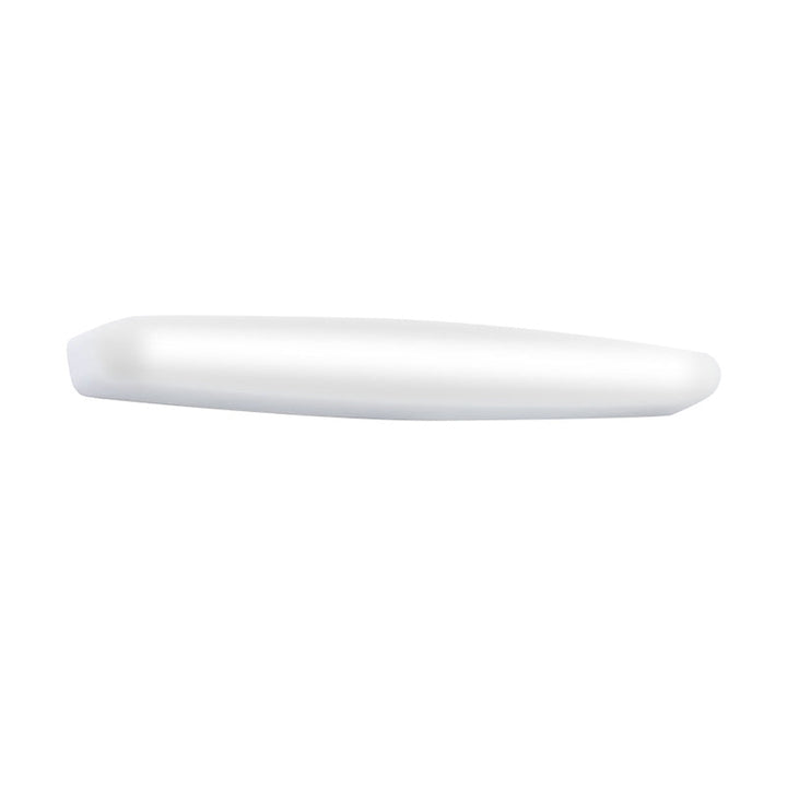 Lisslune | Streamlined Wall Lighting Ideas Simple Acrylic LED White Vanity Wall Lamp in Warm/White Light for Toilet