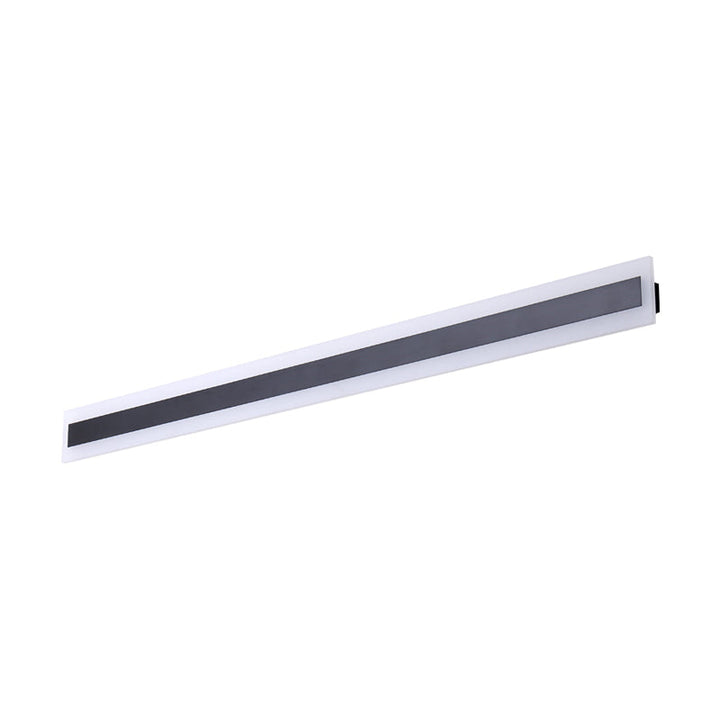 Skørter | Linear Wall Light Minimalism Metal LED Black Wall Mounted Lighting with Acrylic Shade