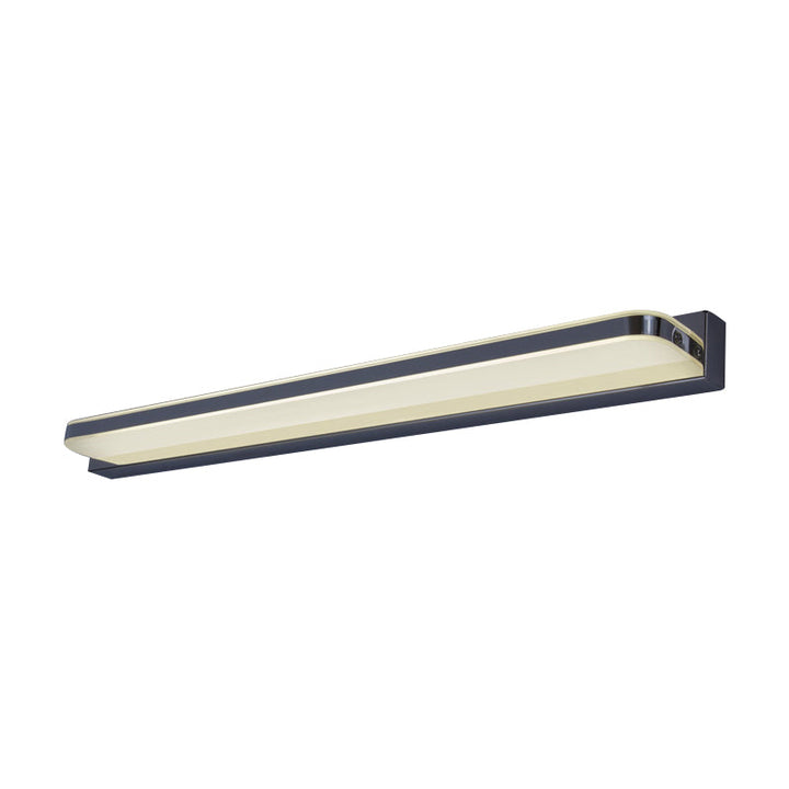 Lisslune | Modernism LED Wall Sconce Nickel Extended Wall Lighting with Stainless Steel Shade in Warm/White Light, 16"/19.5" L