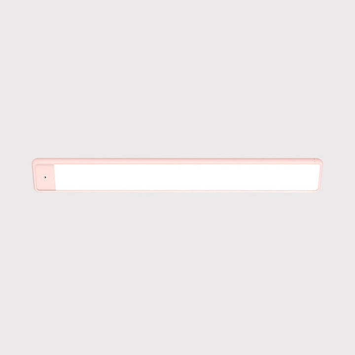 Lisslune | Plastic Extended Vanity Lighting Fixture Modern Style LED Pink Wall Light Wall Lamp for Bedroom