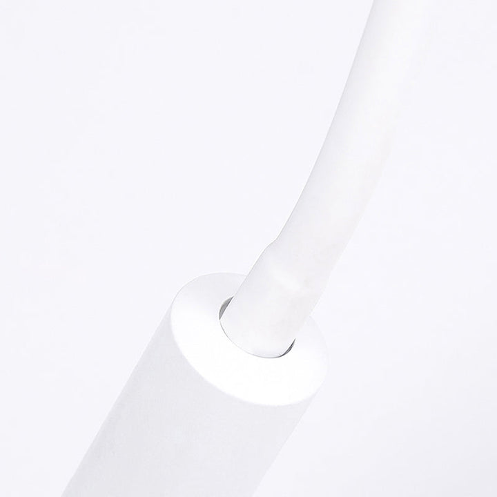 Skørter | Adjustable Cylinder Reading Wall Light Contemporary Silicone and Metal LED Black/White Wall Lamp