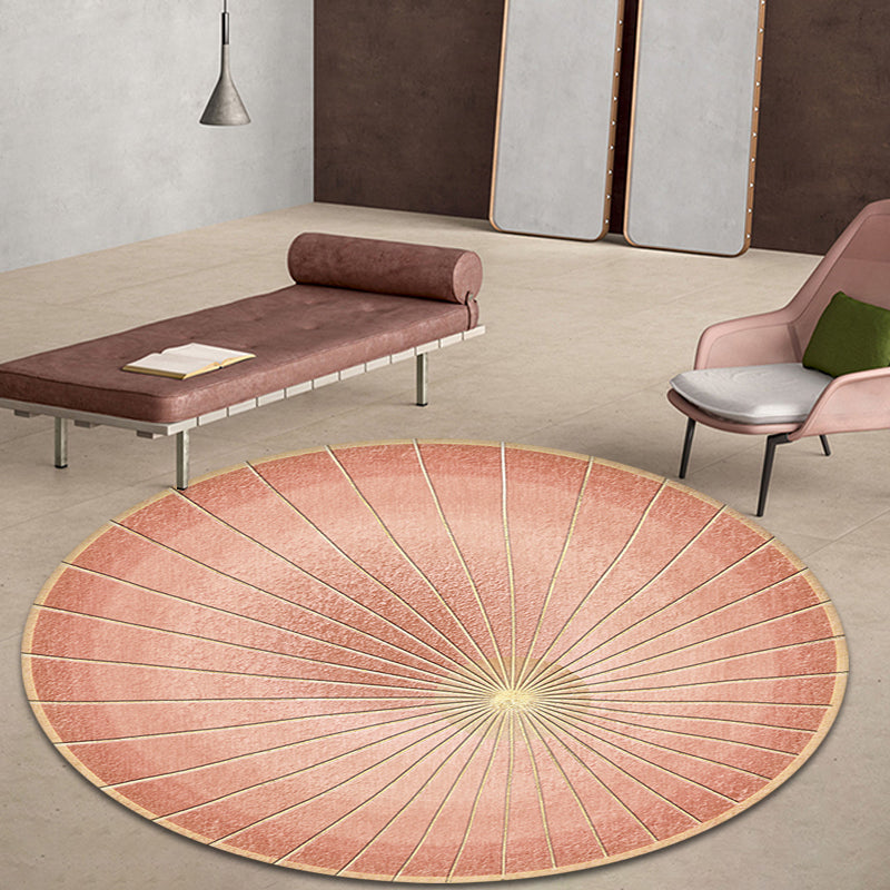Lisslune | Cameo Brown Modern Carpet Polypropylene Geometric Pattern Rug Pet Friendly Washable Non-Slip Carpet for Living Room