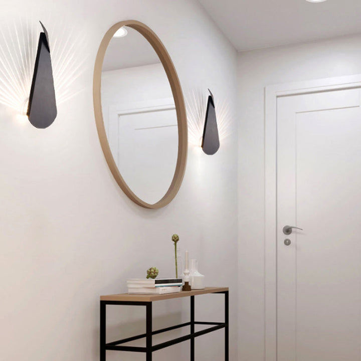 Skørter | Peacock-shaped Wall Lamp Animal Metal Wall Lamp for Living Room Dining Room