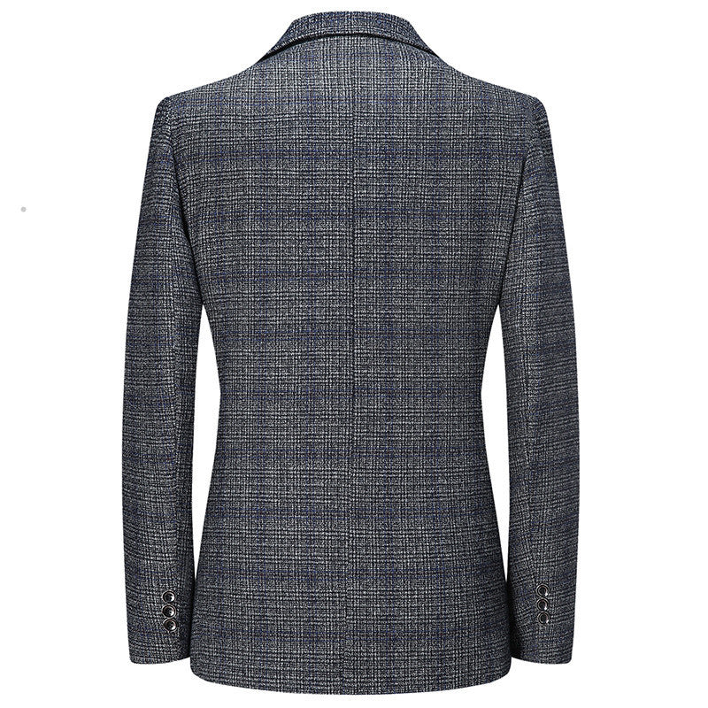 Men's Elegant Pekannet Blazer In Timeless Cut Lisslune