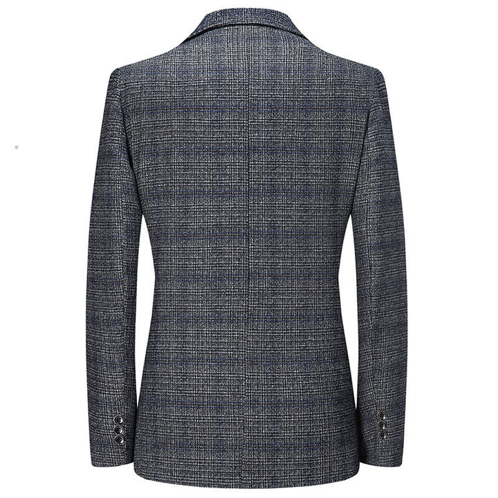 Men's Elegant Pekannet Blazer In Timeless Cut Lisslune