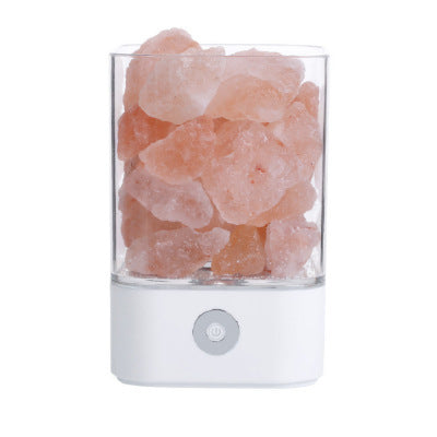 Lisslune | USB Crystal Light Himalayan Salt LED Lamp