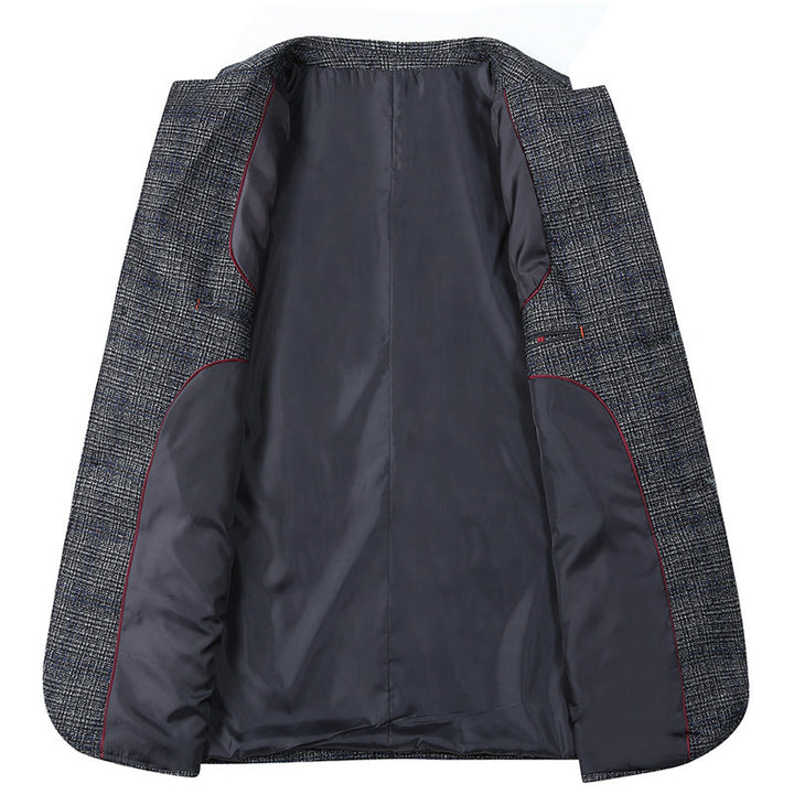 Men's Elegant Pekannet Blazer In Timeless Cut Lisslune