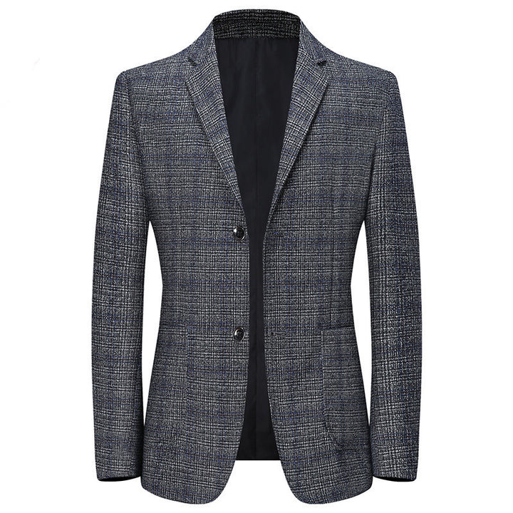 Men's Elegant Pekannet Blazer In Timeless Cut Lisslune
