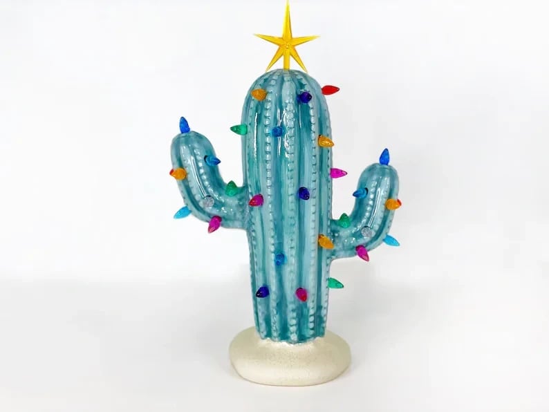 Lisslune | Vintage Christmas Luminous Cactus