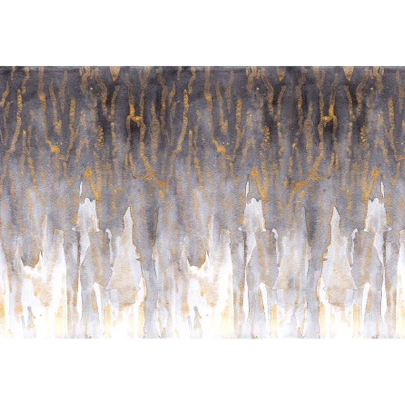 Lisslune | Gray Bedroom Rug Modernism Abstract Rug Polyester Machine Washable Non-Slip Backing Rug