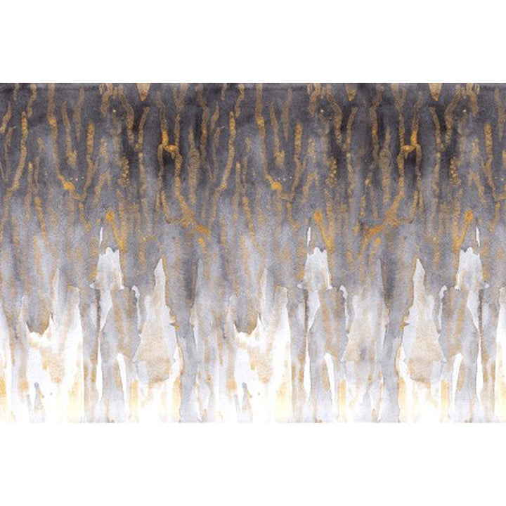 Lisslune | Gray Bedroom Rug Modernism Abstract Rug Polyester Machine Washable Non-Slip Backing Rug