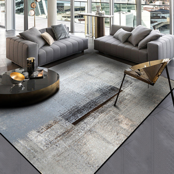 Lisslune | Unique Abstract Rug Modern Rug Polyester Washable Non-slip Pet-friendly Rug for the Living Room
