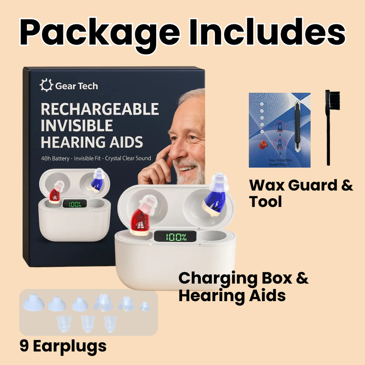 Lisslune | Invisible Rechargeable Hearing Aids UK – Discreet In Ear Hearing Aids for Clear Sound & Comfort | Small Hidden Hearing Aid