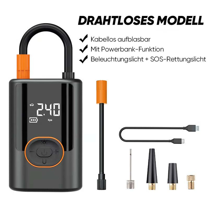 Lisslune | Multifunctional portable tire pump