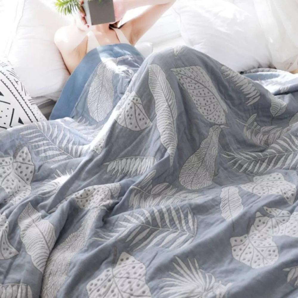 Lisslune | Leafy Whisper Summer Blanket