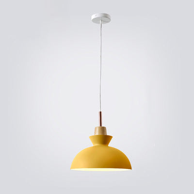 Lisslune | AuroraLite Nordic Pendant Light | Metal Design | 1-Light | Modern Color Options