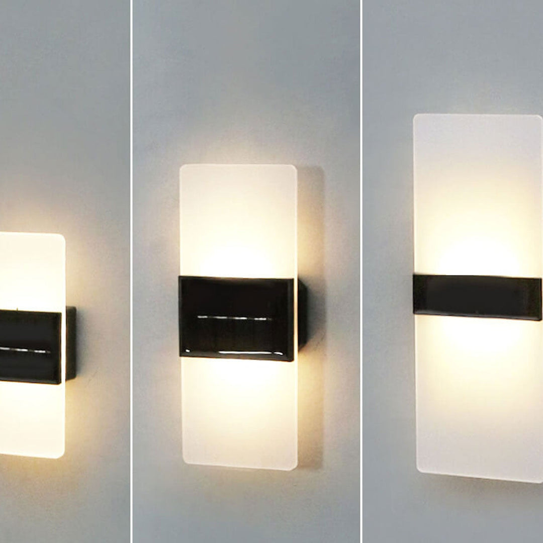 Lisslune | LumaZen Solar LED Wall Lamp | Weatherproof | Solar Powered Outdoor Lighting | Garden & Patio Decor