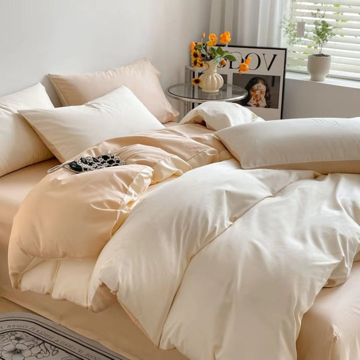 Lisslune | Lustova Cotton Duvet Cover | 3pcs Set