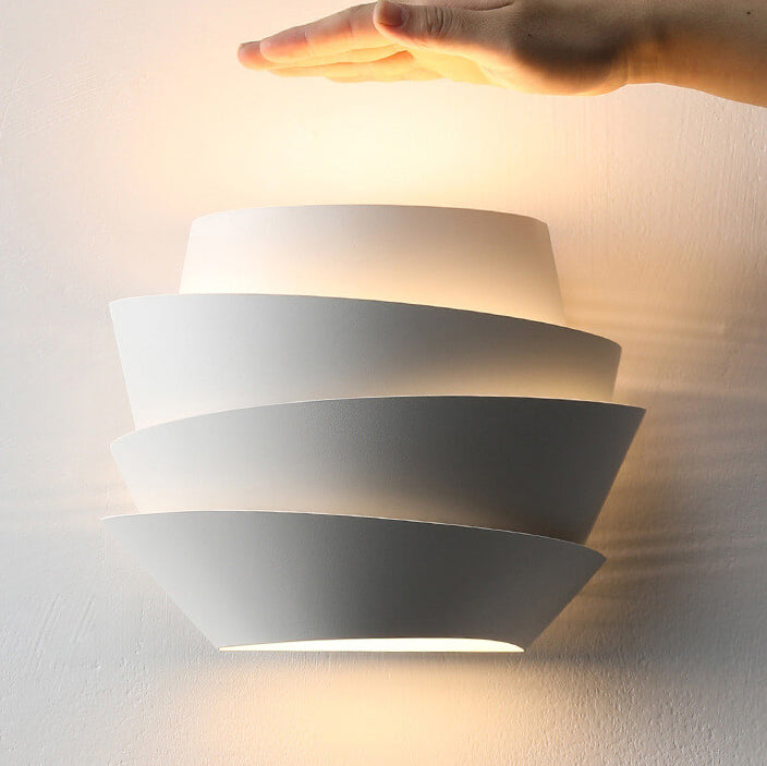Lisslune | NordGlow Dual Light Wall Sconce – Scandinavian Style Iron Wall Lamp for Modern Interiors