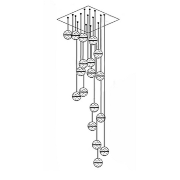 Lisslune | GlowCrystal - Pendant Lighting