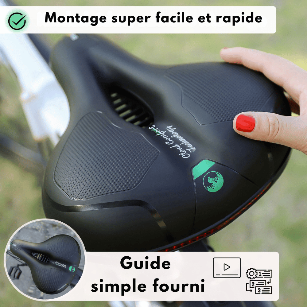 Lisslune | Selle Confort Max - Cycling without pain
