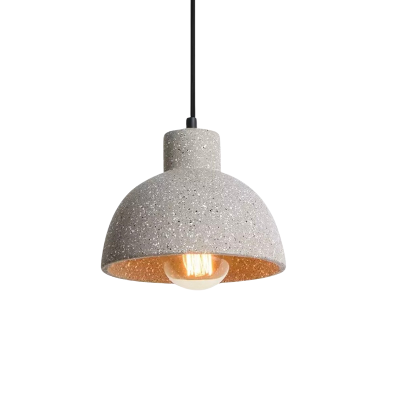 Lisslune | UrbanLume – Modern Cement Hanging Lamp