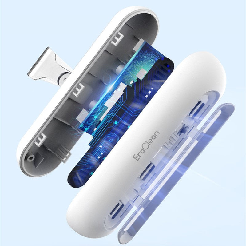 Lisslune | Rechargeable Compact Refrigerator Odor Eliminator Air Purifier, for Fridge, Room, Car, Closet & Drawer