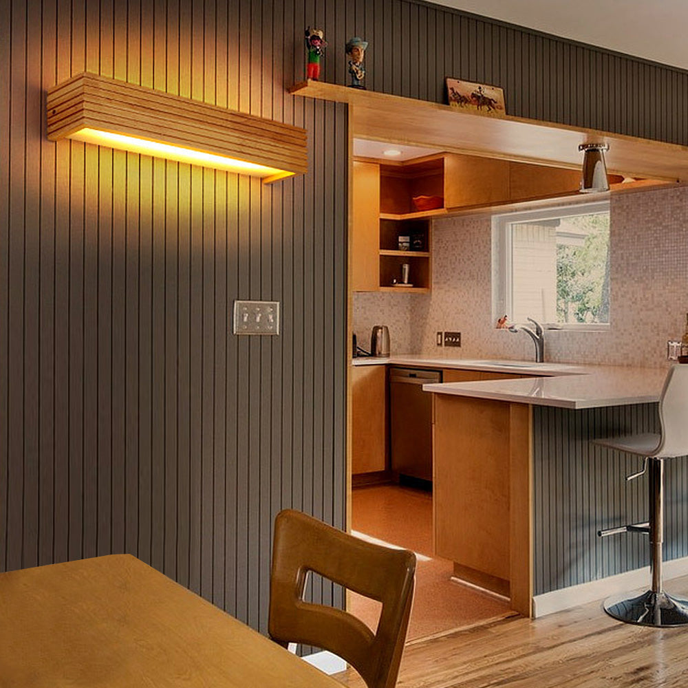 Lisslune | Wooden Wall Lights for Bathroom Mirrors – Stylish Functional Illumination for Home Decor & Vanity Lighting