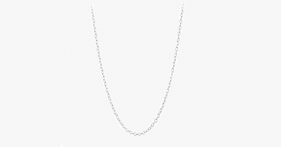 Lisslune | Silver 18" cable chain