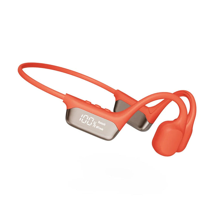 Lisslune | AquaSound Waterproof Bone Conduction Headphones – Bluetooth 5.4 & 32GB MP3
